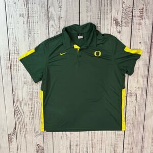 Nike Oregon Ducks Dri-FIT Polo Men’s XXL Green NCAA Performance Shirt